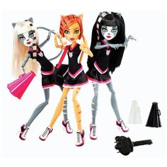 Набор кошки Монстр Хай Пурсифона Торалей Мяулоди командный дух, Monster High Ghoul spirit Purrsephone Toralei Meowlody