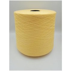 Пряжа для вязания на бобинах "Lidiya Silver" 50% меринос, 50% акрил , 1 кг, в 100 гр 1600 метров, цвет – шампанское