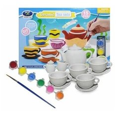 Творческий набор посуды Ceramic Tea Sets 15 предметов Нет бренда