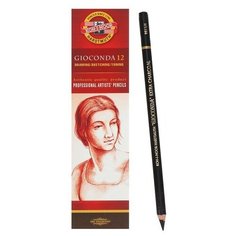 Уголь в карандаше Koh-I-Noor GIOCONDA 8811/4, картонная упаковка
