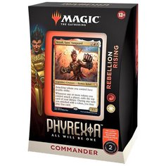 Дополнение для настольной игры MTG: Колода Commander Deck Rebellion Rising издания Phyrexia: All Will Be One на английском языке Magic: The Gathering