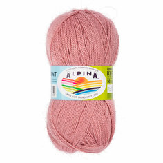 Пряжа ALPINA KLEMENT 80% альпака, 20% мериносовая шерсть 4 шт. х 50 г 300 м +- 10 м N38 античная роза
