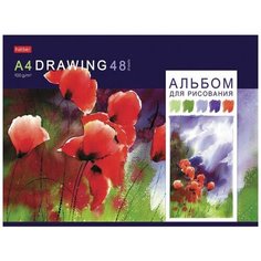 Альбом для рисования а4 48 л Hatber