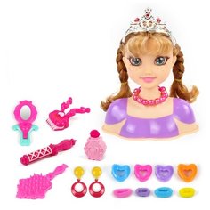 Игровой набор Наша игрушка Стилист, 24 см, 803346 фиолетовый