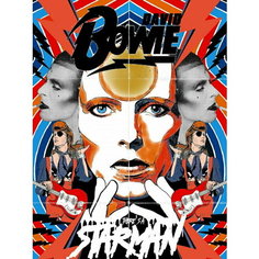 Плакат, постер на бумаге David Bowie/Дэвид Боуи/музыкальные/поп исполнитель/артист/поп-звезда/группа. Размер 21 на 30 см