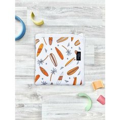 Плед для малыша/ трикотажный/ двусторонний Mjolk