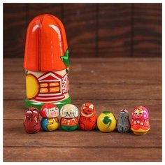 Пальчиковый театр в домике «Репка» Нескучные игры