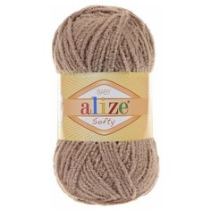 Пряжа Alize Softy, 50 г, 115 м, 5 шт., 617 бежевый