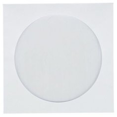 Конверт почтовый для CD/DVD 125х125 мм, чистый, окно д=100, клей, 80 г/м², в упаковке 1000 шт. Курт