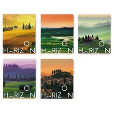 Тетрадь "Горизонт", А5, 48 листов, клетка Альт