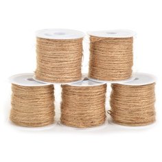 Шнур декоративный Мешковина TBY. JX-17.1 уп.24шт по 10м цв. натуральный Ideal