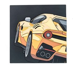 Сборная многослойная 3D картина из дерева "Феррари F12 TDF" (SamCraft)