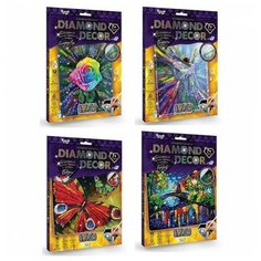 Набор для творчества Для создания мозаики DIAMOND DECOR планшетка без рамки /АльянсТрест/ Danko Toys