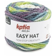 Пряжа Katia Easy Hat 40% шерсть 40% акрил 20% полиамид