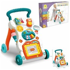 Каталка-ходунок 0819НЕ Levatoys с доской для рисования, Нет бренда