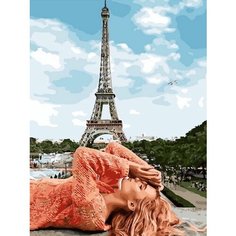 Картина по номерам Под небом Парижа 40х50 см Hobby Home