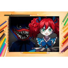 Альбом Хагги Вагги из Poppy Playtime №6, А4 Migom