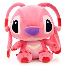 Мягкая Игрушка Angel/Стич Розовая 35 см, Плюшевая Лило и Стич Yuma Toys