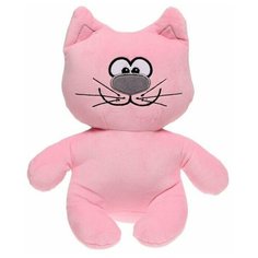 Мягкая игрушка «Кот Счастливчик», цвет розовый, 21 см (комплект из 2 шт) Fixsi Toysi