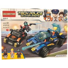 Конструктор техническая полиция / Tech Police / Lele Brother / 8600-2 / 412 деталей