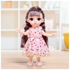 Кукла шарнирная "Эльза" в платье Нет бренда