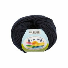 Пряжа ALPINA ORNELLA MERINO 10 шт. х 50 г шт. в упак. цвет №417 т. синий (ORNELLA MERINO-№417 т. синий)