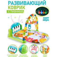 Детский развивающий игровой коврик Best Like