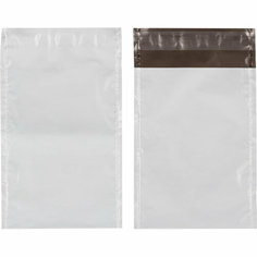 Курьер-пакет п/э без печати, без КСД 150+40, 40 мкм, 250 шт/уп Noname