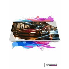 Картина по номерам на холсте Honda NSX, 40 х 80 см Красиво Красим