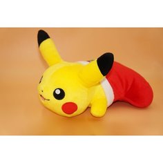 Мягкая Игрушка Pokemon Pikachu Пикачу в новогоднем носке Nintendo