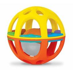 Погремушка-прорезыватель "Шар-2" 22x10x10 см Стеллар