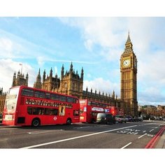 Алмазная мозаика на подрамнике 40х50 Красивый Лондон Биг Бен Kolibriki