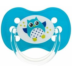 Canpol babies Пустышка силикон симметричная Owl