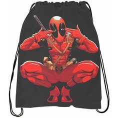 Мешок для обуви Дэдпул - Deadpool № 10 Bugrikshop
