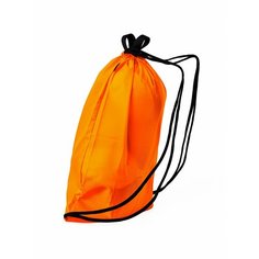 Мешок для обуви, Рюкзак для спорта универсальный 390x560 мм (оксфорд 240, оранжевый), Tplus