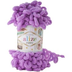 Пряжа Alize Puffy орхидея (378), 100%микрополиэстер, 9м, 100г, 5шт