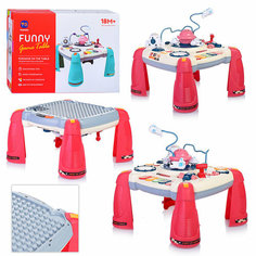 Столик развивающий "Космодром" (свет, звук) в коробке КНР