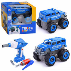 Конструктор "Машина" с отверткой, в коробке КНР