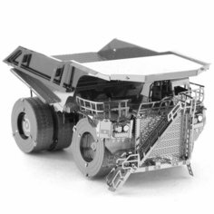Металлический конструктор / 3D конструктор / Сборная модель Самосвал