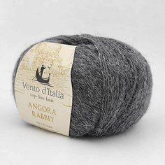Пряжа VentodItalia Angora rabbit 12 Венто дИталия Ангора Раббит, 70% пух ангорского кролика, 30% нейлон, 50 г, 350 м, 1 моток.