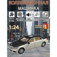 Металлическая коллекционная машинка 1:24 Mercedes Max Boom