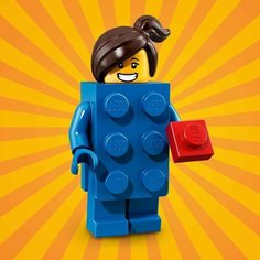 Конструктор LEGO Minifigures 71021 № 3 Девочка в костюме кубика Lego