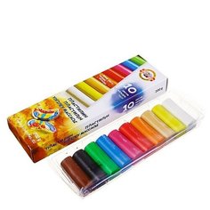Пластилин 10 цветов, Koh-I-Noor Детский, 200 г, европодвес./В упаковке шт: 1