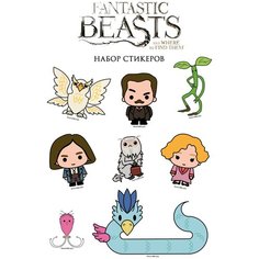 Набор стикеров. Фантастические твари (формат А5, в пакете) Эксмо