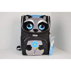 Ранец "deVENTE. Mini. Крошка Енот" школьный жесткий, 35x26x20 см, вес 800 г, 1 отделение