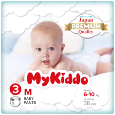 MyKiddo трусики Premium M, 6-10 кг, 38 шт.