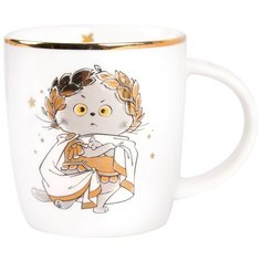 Кружка BUDI BASA Кот Басик Цезарь, 400 мл Basik&Co