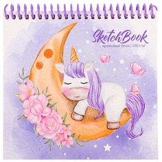 Скетчбук Prof-Press СНЫ единорога Проф Пресс