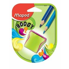Точилка MAPED BOOGY, 2 отверстия, ассорти, блистер