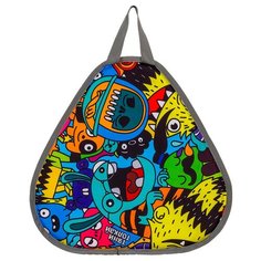 Ледянка для детей мягкая треугольная 41 см ТяниТолкай Monster